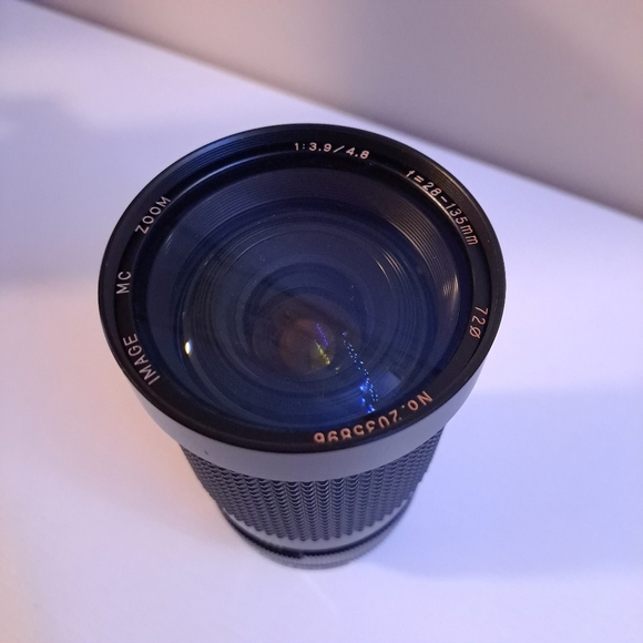 vintage image lens mc zoom F2.8 135mm 1:3.9 camera lens - Picture 4 of 8